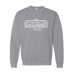 Crewneck Sweatshirt - State Champs - Grey