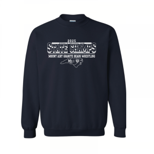 Crewneck Sweatshirt - State Champs - Navy