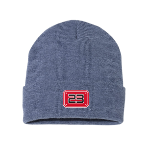 Sportsman Cuffed Beanie – Heather Navy