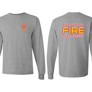 Port & Co Long Sleeve Essential Tee - Gray
