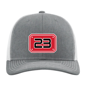 Richardson 112 SnapBack Trucker Cap Heather Gray/White