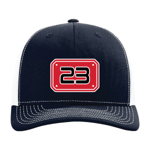 Richardson 112 SnapBack Trucker Cap - Navy/White