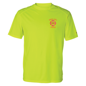 Safety Yellow Badger Drifit Shirt